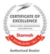 stannah certificate of excellence